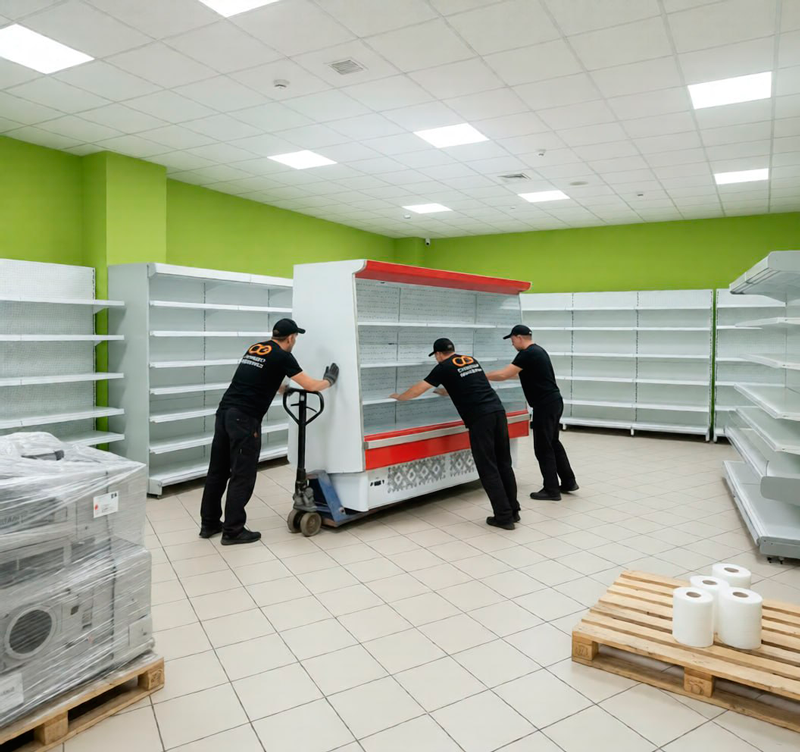 Переезд магазина в Поворино